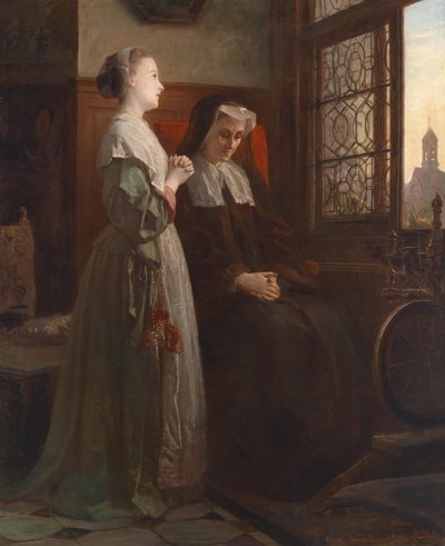 Evening Bells by Wilhelm Amberg